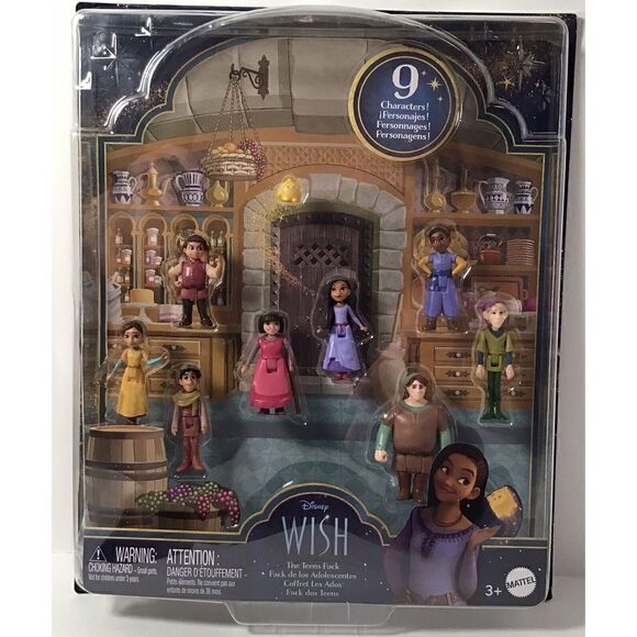 Mattel Other - ⚡️Mattel 2023 Disney Wish The Teens Pack (9 Figure Character Pack)